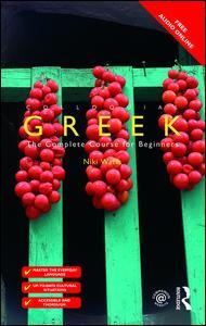 Couverture de l’ouvrage Colloquial Greek