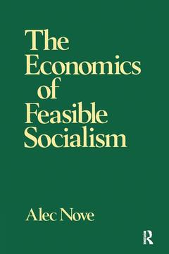 Cover of the book The Economics of Feasible Socialism