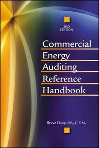 Cover of the book Commercial Energy Auditing Reference Handbook, Third Edition
