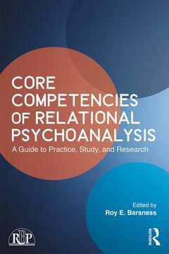 Couverture de l’ouvrage Core Competencies of Relational Psychoanalysis