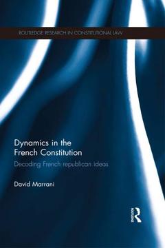 Couverture de l’ouvrage Dynamics in the French Constitution