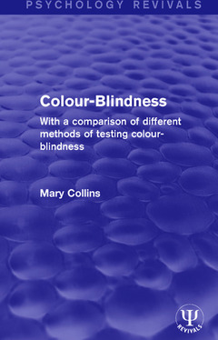 Couverture de l’ouvrage Colour-Blindness