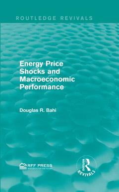 Couverture de l’ouvrage Energy Price Shocks and Macroeconomic Performance
