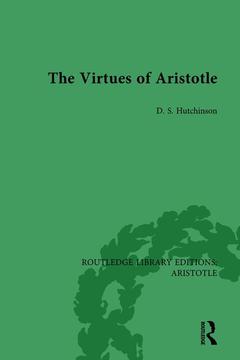 Couverture de l’ouvrage The Virtues of Aristotle