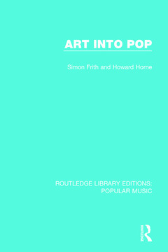 Couverture de l’ouvrage Art Into Pop