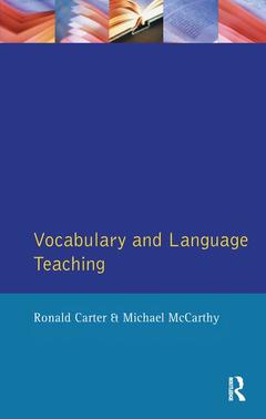 Couverture de l’ouvrage Vocabulary and Language Teaching
