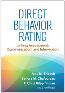 Couverture de l’ouvrage Direct Behavior Rating