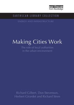 Couverture de l’ouvrage Making Cities Work