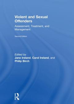 Couverture de l’ouvrage Violent and Sexual Offenders