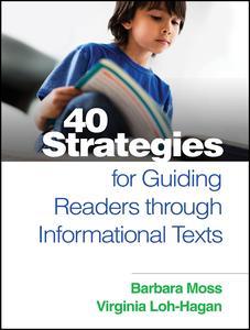 Couverture de l’ouvrage 40 Strategies for Guiding Readers through Informational Texts