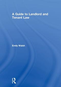 Cover of the book A Guide to Landlord and Tenant Law