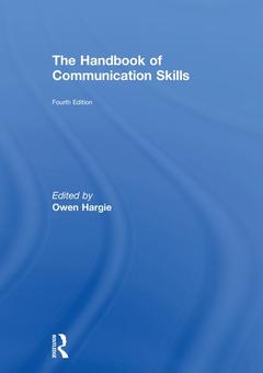 Couverture de l’ouvrage The Handbook of Communication Skills