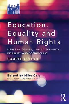 Couverture de l’ouvrage Education, Equality and Human Rights