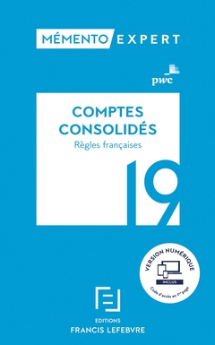 Cover of the book Mémento comptes consolidés