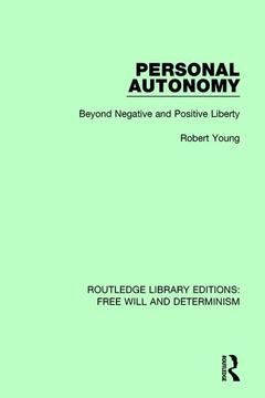 Couverture de l’ouvrage Personal Autonomy