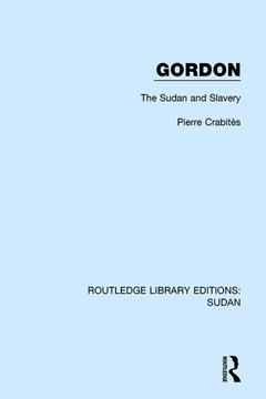 Couverture de l’ouvrage Gordon