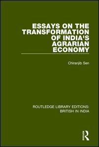 Couverture de l’ouvrage Essays on the Transformation of India's Agrarian Economy