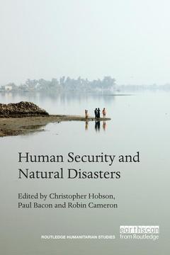 Couverture de l’ouvrage Human Security and Natural Disasters
