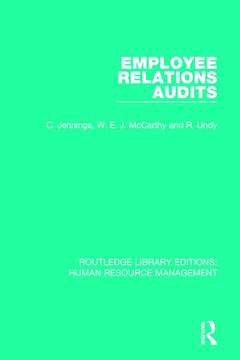 Couverture de l’ouvrage Employee Relations Audits