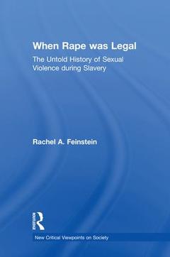 Couverture de l’ouvrage When Rape was Legal