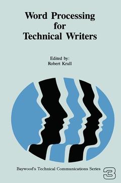 Couverture de l’ouvrage Word Processing for Technical Writers