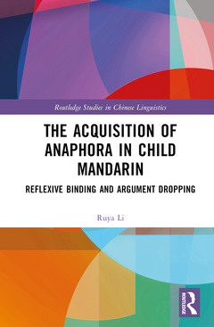 Couverture de l’ouvrage The Acquisition of Anaphora in Child Mandarin