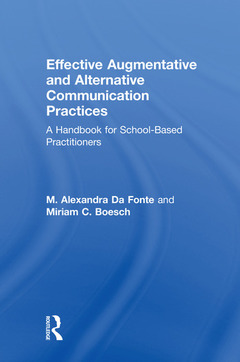 Couverture de l’ouvrage Effective Augmentative and Alternative Communication Practices