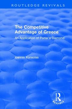 Couverture de l’ouvrage The Competitive Advantage of Greece
