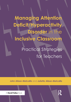 Couverture de l’ouvrage Managing Attention Deficit/Hyperactivity Disorder in the Inclusive Classroom