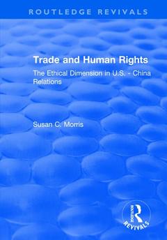 Couverture de l’ouvrage Trade and Human Rights