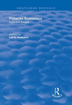 Couverture de l’ouvrage Fisheries Economics, Volume I