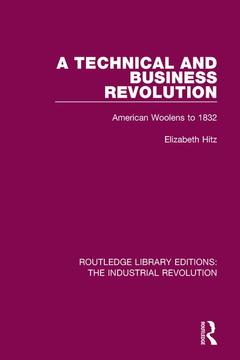 Couverture de l’ouvrage A Technical and Business Revolution