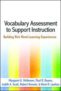 Couverture de l’ouvrage Vocabulary Assessment to Support Instruction