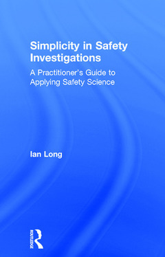 Cover of the book Simplicity in Safety Investigations