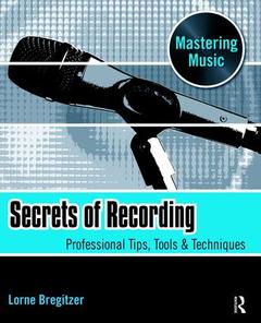 Couverture de l’ouvrage Secrets of Recording