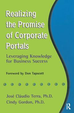 Couverture de l’ouvrage Realizing the Promise of Corporate Portals