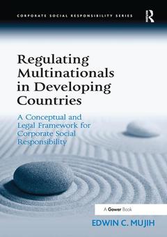 Couverture de l’ouvrage Regulating Multinationals in Developing Countries