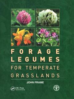 Couverture de l’ouvrage Forage Legumes for Temperate Grasslands