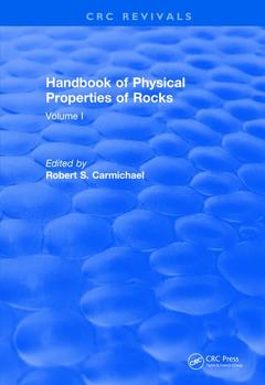 Couverture de l’ouvrage Revival: Handbook of Physical Properties of Rocks (1982)