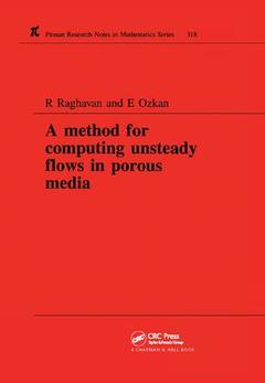Cover of the book A Method for Computing Unsteady Flows in Porous Media