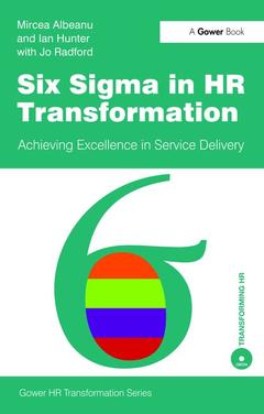 Cover of the book Six Sigma in HR Transformation