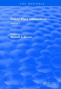 Cover of the book Revival: Insect-Plant Interactions (1993)