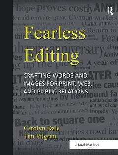 Couverture de l’ouvrage Fearless Editing