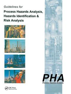 Cover of the book Guidelines for Process Hazards Analysis (PHA, HAZOP), Hazards Identification, and Risk Analysis