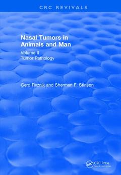 Couverture de l’ouvrage Nasal Tumors in Animals and Man Vol. II (1983)