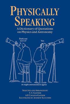 Cover of the book Physically Speaking