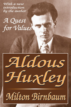 Couverture de l’ouvrage Aldous Huxley