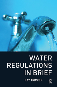Couverture de l’ouvrage Water Regulations In Brief
