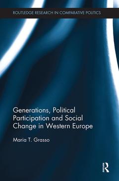 Couverture de l’ouvrage Generations, Political Participation and Social Change in Western Europe