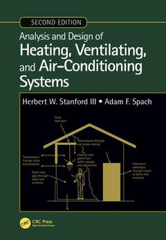 Couverture de l’ouvrage Analysis and Design of Heating, Ventilating, and Air-Conditioning Systems, Second Edition